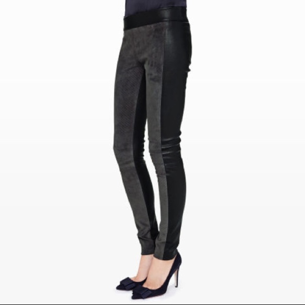 Club Monaco Suede Leggings